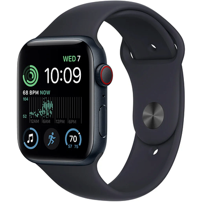 Apple Watch SE 2 40mm Midnight Aluminum Case with Midnight Sport Band M/L (MNT83) MNT83 фото