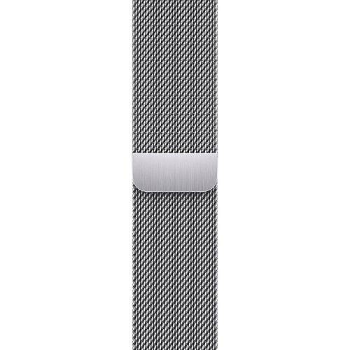 Apple Watch Series 9 41mm GPS + LTE Silver Stainless Steel with Silver Milanese Loop (MRJ43) MRJ43 фото