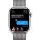 Apple Watch Series 9 41mm GPS + LTE Silver Stainless Steel with Silver Milanese Loop (MRJ43) MRJ43 фото 3