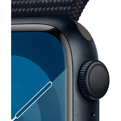 Apple Watch Series 9 41mm Midnight Aluminum Case with Midnight Sport Loop (MR8Y3) MR8Y3 фото