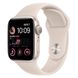 Apple Watch SE 2 44mm Starlight Aluminum Case with Starlight Sport Band (MNJX3) MNJX3 фото 1