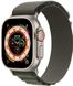 Apple Watch Ultra Titanium Case with Green Alpine Loop Medium (MQEW3/MQFN3) MQEW3/MQFN3 фото 2