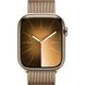 Apple Watch Series 9 45mm GPS + LTE Gold Stainless Steel with Gold Milanese Loop (MRMU3) MRMU3 фото 2