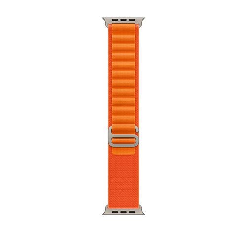 Apple Watch Ultra Titanium Case with Orange Alpine Loop Large (MQEV3/MQFM3) MQEV3/MQFM3 фото