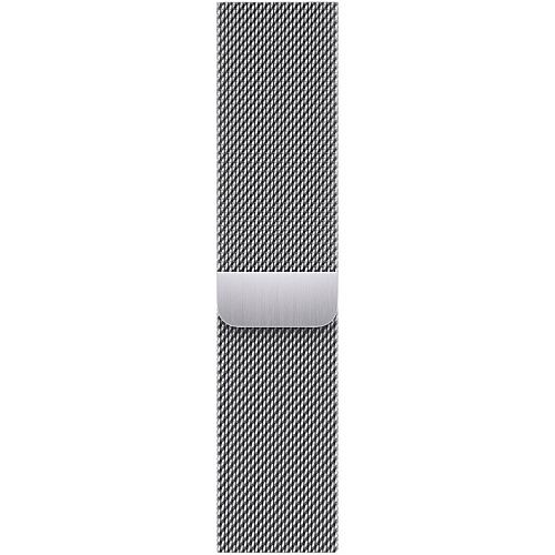 Apple Watch Series 9 45mm GPS + LTE Silver Stainless Steel with Silver Milanese Loop (MRMQ3) MRMQ3 фото