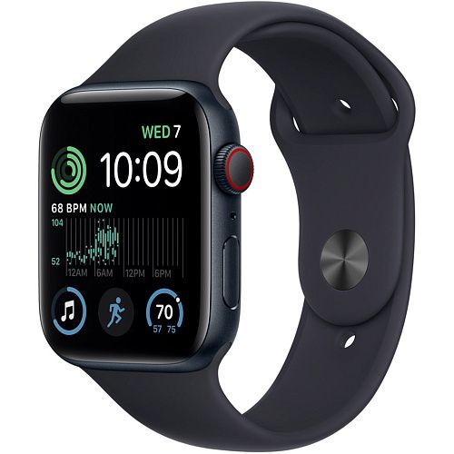 Apple Watch SE 2 40mm Midnight Aluminum Case with Midnight Sport Band S/M (MNT73) MNT73 фото