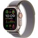 Apple Watch Ultra 2 Titanium Case with Green/Gray Trail Loop S/M (MRF33) MRF33 фото 1