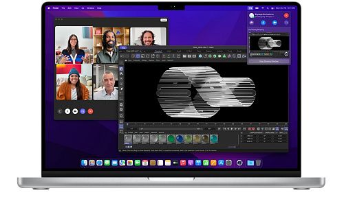 Ноутбук Apple MacBook Pro 14 M1 16GB/512GB (MKGP3) Space Gray 2021 MKGP3 фото