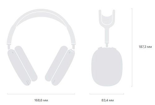 Наушники Apple AirPods Max Silver (MGYJ3RU) MGYJ3RU фото