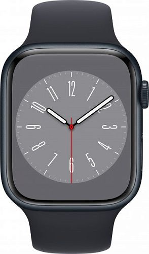 Apple Watch Series 8 41mm Midnight Aluminum Case with Midnight Sport Band (MNP53UL/A) MNP53UL/A фото