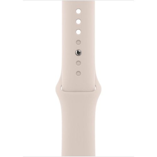 Apple Watch Series 8 45mm Starlight Aluminum Case with Starlight Sport Band S/M (MNUP3) MNUP3 фото