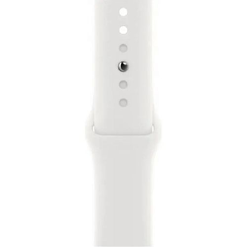 Apple Watch Series 8 41mm Silver Aluminum Case with White Sport Band S/M (MP6L3) MP6L3 фото