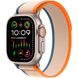 Apple Watch Ultra 2 49mm Titanium Case with Orange/Beige Trail Loop S/M (MRF13) MRF13 фото 1